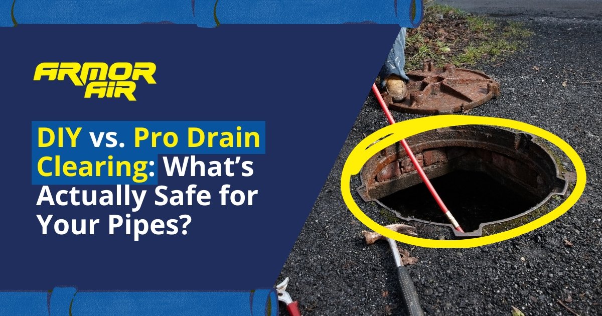 DIY vs. Pro Drain Clearing